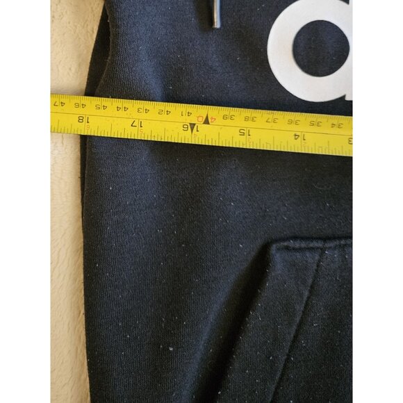 Adidas  Men's cotton Blend Black Hoodie With Logo Men’s Size Small - Picture 6 of 9